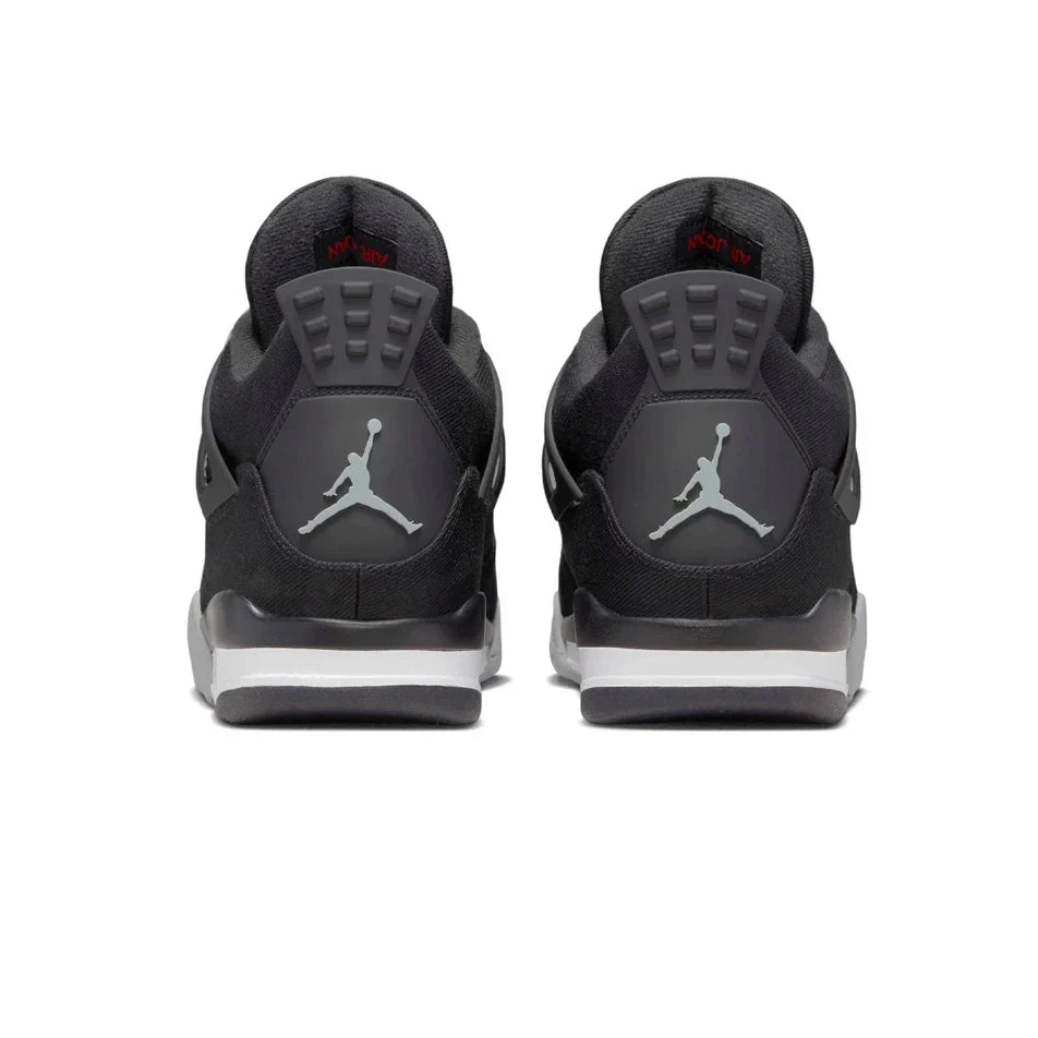 Air Black Jordan 4 SE Canvas Retro 0723